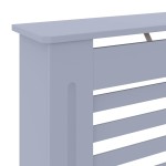 vidaXL Mască pentru calorifer, gri, 78 cm, MDF vidaXL Mască pentru calorifer, gri, 78 cm, MDF