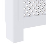 vidaXL Mască pentru calorifer, alb, 78 cm, MDF vidaXL Mască pentru calorifer, alb, 78 cm, MDF