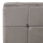 vidaXL Scaun de relaxare, 65x79x87 cm, gri deschis, catifea vidaXL Scaun de relaxare, 65x79x87 cm, gri deschis, catifea