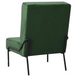 vidaXL Scaun de relaxare, verde închis, 65x79x87 cm, catifea vidaXL Scaun de relaxare, verde închis, 65x79x87 cm, catifea