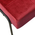vidaXL Scaun de relaxare, 65x79x87 cm, roșu vin, catifea vidaXL Scaun de relaxare, 65x79x87 cm, roșu vin, catifea