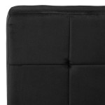 vidaXL Scaun de relaxare, 65x79x87 cm, negru, catifea vidaXL Scaun de relaxare, 65x79x87 cm, negru, catifea