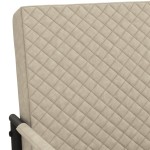 vidaXL Scaun tip consolă, gri deschis, piele ecologică vidaXL Scaun tip consolă, gri deschis, piele ecologică