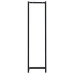 vidaXL Suport de prosoape, negru, 25x20x95 cm, fier vidaXL Suport de prosoape, negru, 25x20x95 cm, fier