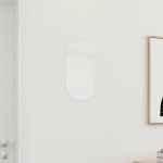 vidaXL Oglindă de perete, 40x20 cm, sticlă