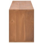 vidaXL Comodă TV, 110x30x40 cm, lemn masiv de tec