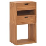 vidaXL Dulap de depozitare, 40x30x76 cm, lemn masiv de tec vidaXL Dulap de depozitare, 40x30x76 cm, lemn masiv de tec