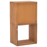 vidaXL Dulap de depozitare, 40x30x76 cm, lemn masiv de tec vidaXL Dulap de depozitare, 40x30x76 cm, lemn masiv de tec