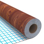 vidaXL Folie de mobilier autoadezivă, acacia, 500x90 cm, PVC vidaXL Folie de mobilier autoadezivă, acacia, 500x90 cm, PVC