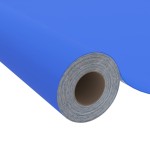 vidaXL Folie mobilier autoadezivă, albastru extralucios, 500x90cm, PVC