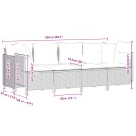 vidaXL Set canapele de grădină cu perne, 5 piese gri deschis poliratan vidaXL Set canapele de grădină cu perne, 5 piese gri deschis poliratan
