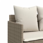 vidaXL Set canapele de grădină cu perne, 5 piese, bej, poliratan vidaXL Set canapele de grădină cu perne, 5 piese, bej, poliratan