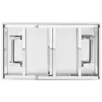 vidaXL Masă lucru bucătărie pliabilă, 100 x 60 x 80 cm oțel inoxidabil vidaXL Masă lucru bucătărie pliabilă, 100 x 60 x 80 cm oțel inoxidabil