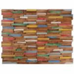 vidaXL Panouri de placare pereți, 10 buc., 1,03 m², lemn masiv de tec vidaXL Panouri de placare pereți, 10 buc., 1,03 m², lemn masiv de tec