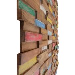 vidaXL Panouri de placare pereți, 10 buc., 1,03 m², lemn masiv de tec vidaXL Panouri de placare pereți, 10 buc., 1,03 m², lemn masiv de tec