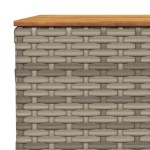 vidaXL Set mobilier grădină cu perne, 6 piese, gri, poliratan vidaXL Set mobilier grădină cu perne, 6 piese, gri, poliratan