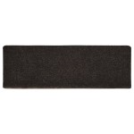 vidaXL Covorașe autoadezive pentru scări, 15 buc., 65x21x4 cm, maro închis, cu margini dreptunghiulare vidaXL Covorașe autoadezive pentru scări, 15 buc., 65x21x4 cm, maro închis, cu margini dreptunghiulare
