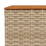vidaXL Set canapele de grădină cu perne, 10 piese, bej, poliratan