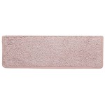vidaXL Covorașe de trepte de scară,15 buc., alb și roz, 65x21x4 cm vidaXL Covorașe de trepte de scară,15 buc., alb și roz, 65x21x4 cm