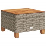 vidaXL Set canapele de grădină cu perne, 11 piese, gri, poliratan vidaXL Set canapele de grădină cu perne, 11 piese, gri, poliratan