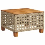 vidaXL Set canapele de grădină cu perne, 11 piese, bej, poliratan vidaXL Set canapele de grădină cu perne, 11 piese, bej, poliratan