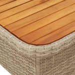 vidaXL Set canapele de grădină cu perne, 2 piese, bej, poliratan