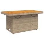 vidaXL Set canapele de grădină cu perne, 2 piese, bej, poliratan