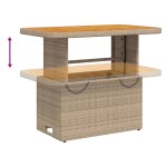 vidaXL Set canapele de grădină cu perne, 2 piese, bej, poliratan vidaXL Set canapele de grădină cu perne, 2 piese, bej, poliratan
