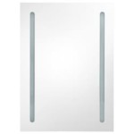 vidaXL Dulap de baie cu oglindă și LED, stejar, 50x13x70 cm vidaXL Dulap de baie cu oglindă și LED, stejar, 50x13x70 cm