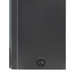 vidaXL Dulap de baie cu oglindă și LED, gri, 80x12x68 cm