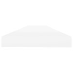 vidaXL Raft de perete suspendat, stejar și alb, 90x23,5x3,8 cm, MDF