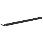 vidaXL Raft de perete suspendat, stejar și alb, 90x23,5x3,8 cm, MDF