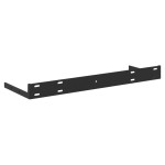 vidaXL Rafturi de perete suspendate 2 buc. gri beton 50x23x3,8 cm MDF