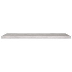 vidaXL Rafturi perete suspendate 4 buc. gri beton 90x23,5x3,8 cm MDF