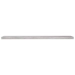 vidaXL Rafturi perete suspendate 2 buc. gri beton 120x23,5x3,8 cm MDF vidaXL Rafturi perete suspendate 2 buc. gri beton 120x23,5x3,8 cm MDF