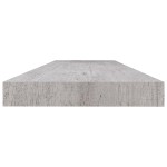 vidaXL Rafturi perete suspendate 2 buc. gri beton 120x23,5x3,8 cm MDF vidaXL Rafturi perete suspendate 2 buc. gri beton 120x23,5x3,8 cm MDF