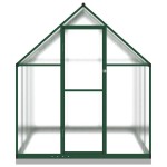 vidaXL Sere cu cadru de bază, verde, 224x169x202 cm, aluminiu vidaXL Sere cu cadru de bază, verde, 224x169x202 cm, aluminiu