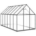 vidaXL Sere cu cadru de bază, antracit, 334x169x195 cm, aluminiu
