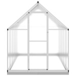 vidaXL Sere cu cadru de bază, argintiu, 334x169x202 cm, aluminiu vidaXL Sere cu cadru de bază, argintiu, 334x169x202 cm, aluminiu