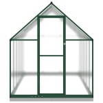vidaXL Sere cu cadru de bază, verde, 334x169x202 cm, aluminiu vidaXL Sere cu cadru de bază, verde, 334x169x202 cm, aluminiu