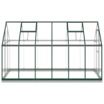 vidaXL Sere cu cadru de bază, verde, 334x169x202 cm, aluminiu vidaXL Sere cu cadru de bază, verde, 334x169x202 cm, aluminiu