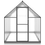vidaXL Sere cu cadru de bază, antracit, 334x169x202 cm, aluminiu vidaXL Sere cu cadru de bază, antracit, 334x169x202 cm, aluminiu