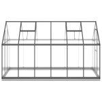 vidaXL Sere cu cadru de bază, antracit, 334x169x202 cm, aluminiu vidaXL Sere cu cadru de bază, antracit, 334x169x202 cm, aluminiu