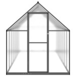 vidaXL Sere cu cadru de bază, antracit, 445x169x195 cm, aluminiu vidaXL Sere cu cadru de bază, antracit, 445x169x195 cm, aluminiu