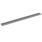 vidaXL Rafturi de perete, 2 buc., gri, 115x9x3 cm vidaXL Rafturi de perete, 2 buc., gri, 115x9x3 cm