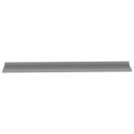 vidaXL Rafturi de perete, 2 buc., gri, 115x9x3 cm vidaXL Rafturi de perete, 2 buc., gri, 115x9x3 cm