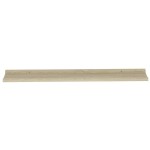 vidaXL Rafturi de perete, 2 buc., stejar sonoma, 100x9x3 cm vidaXL Rafturi de perete, 2 buc., stejar sonoma, 100x9x3 cm