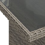 vidaXL Set canapele de grădină cu perne, 11 piese, gri, poliratan vidaXL Set canapele de grădină cu perne, 11 piese, gri, poliratan