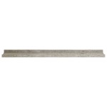 vidaXL Rafturi de perete, 4 buc., gri beton, 80x9x3 cm