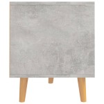 vidaXL Comodă TV, gri beton, 90x40x48,5 cm, lemn prelucrat